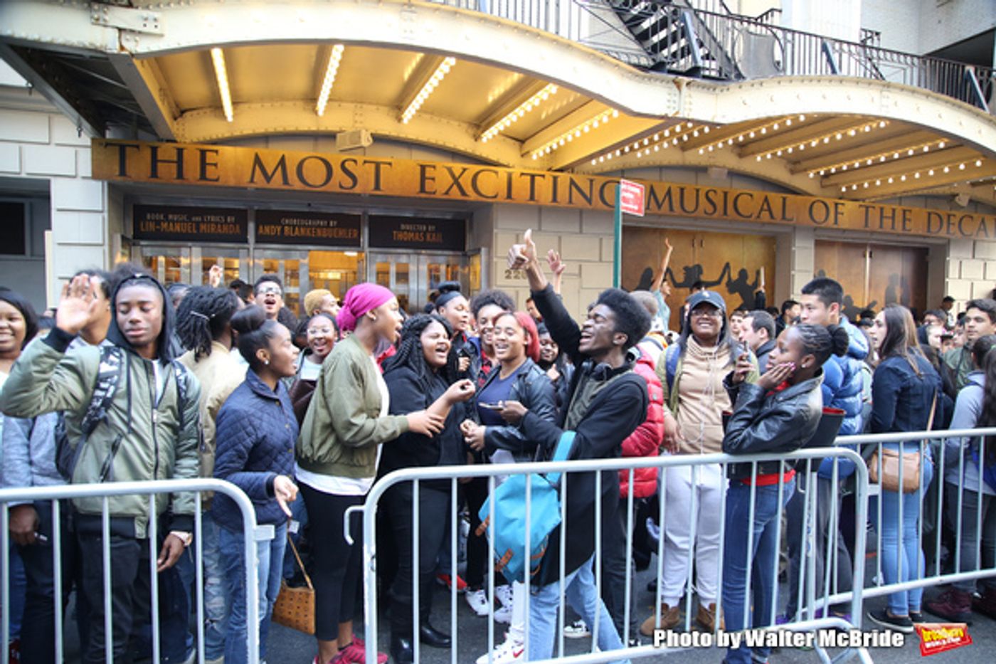 Exclusive Photo Coverage: #EduHam Returns to Broadway at the HAMILTON Student Matinee!  Image