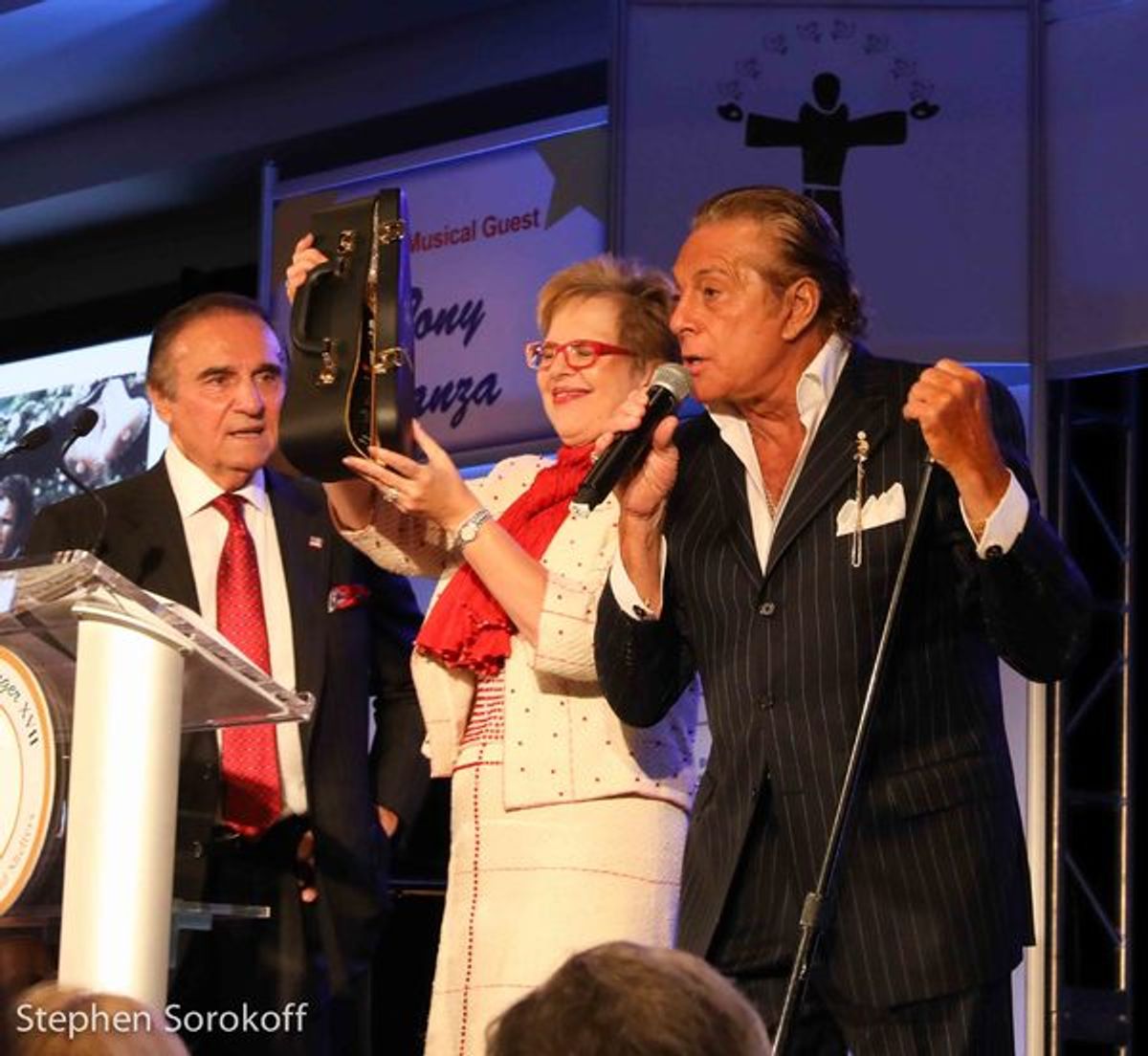 Tony Lo Bianco, Kathleen Guzman, Gianni Russo at 