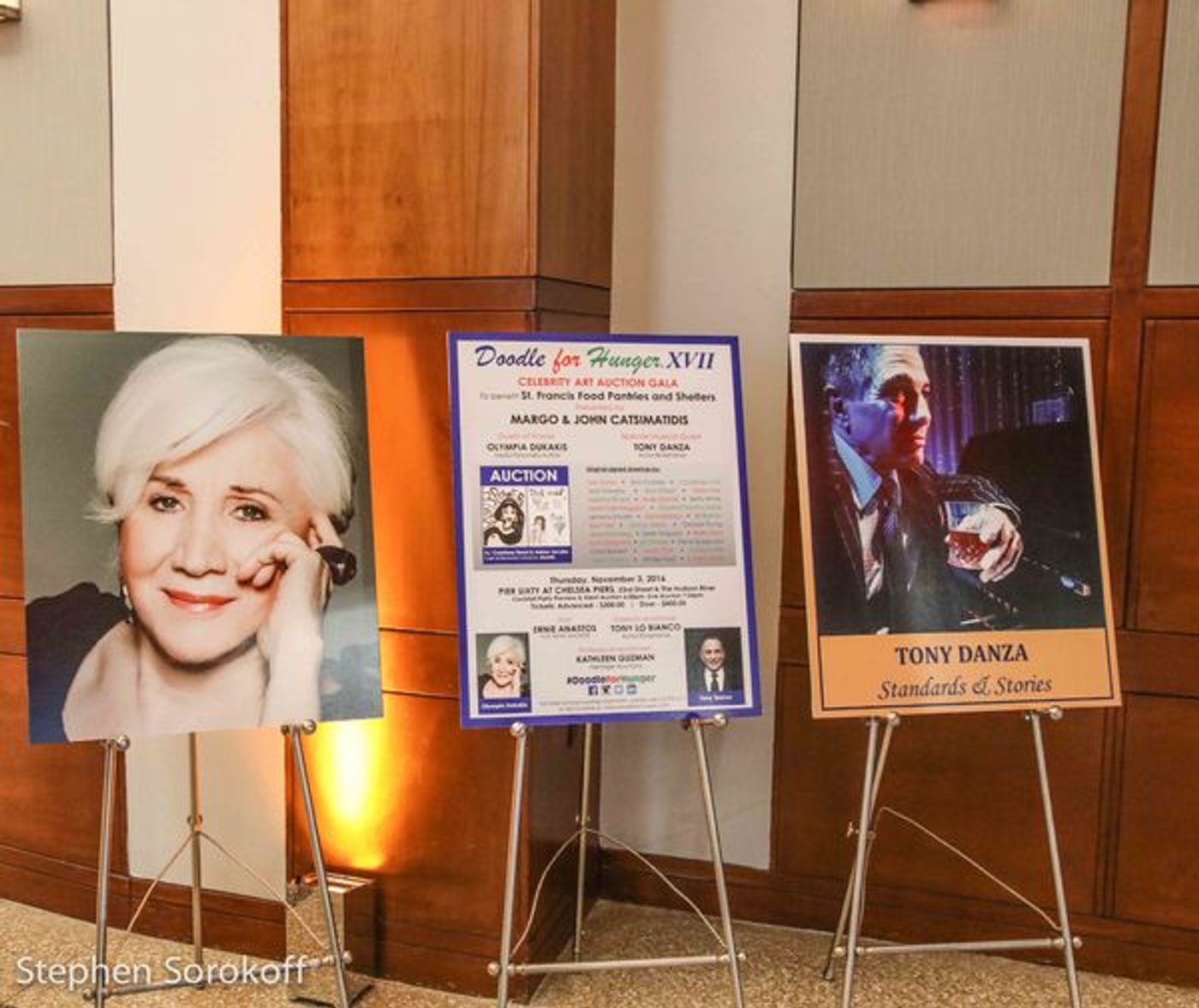 Photo Coverage: Olympia Dukakis & Tony Danza at Doodle for Hunger Gala Photo Coverage: Olympia Dukakis & Tony Danza at Doodle for Hunger Gala Image