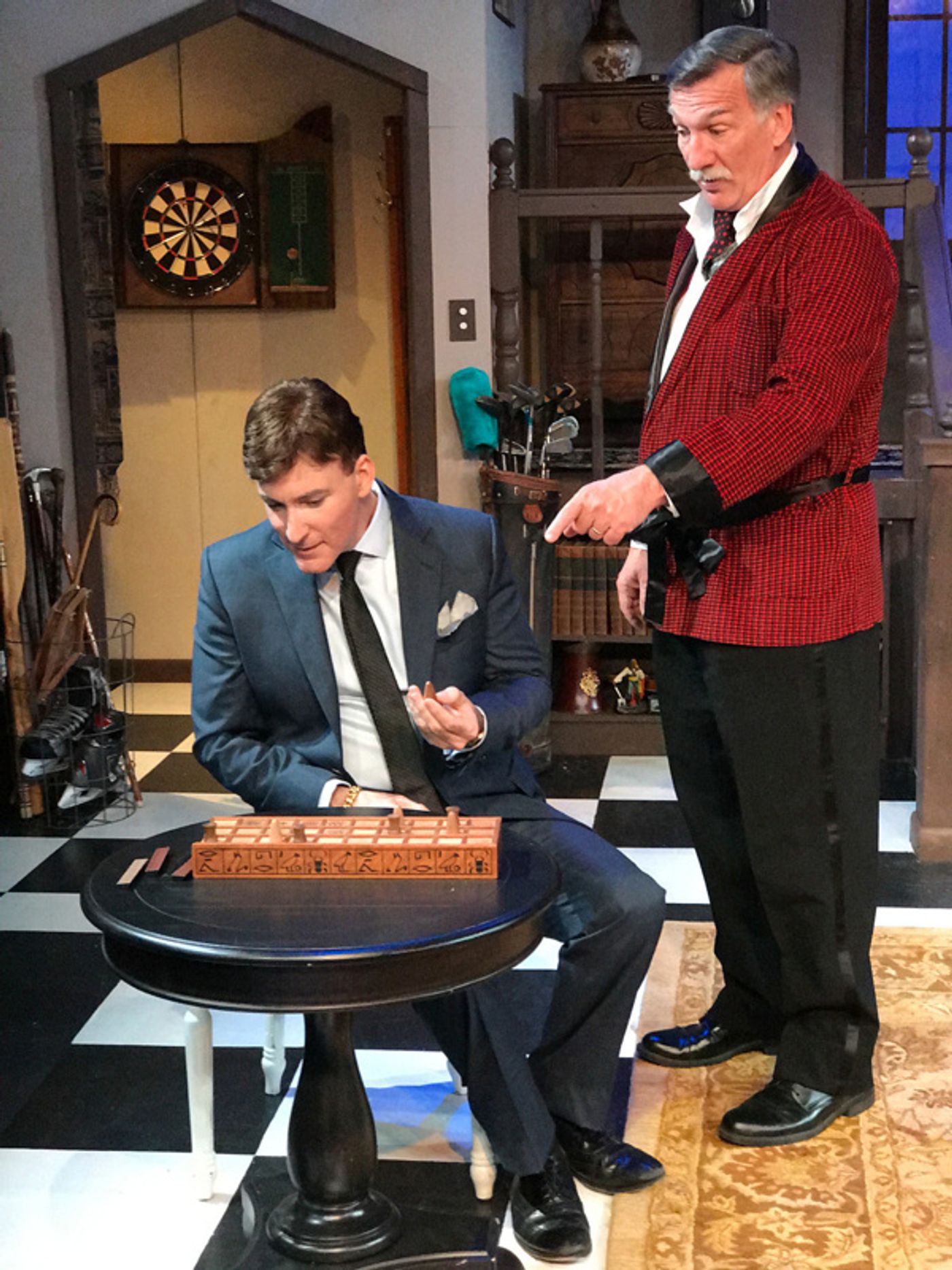 Photo Flash: First Look at MTC MainStage's SLEUTH Photo Flash: First Look at MTC MainStage's SLEUTH Image