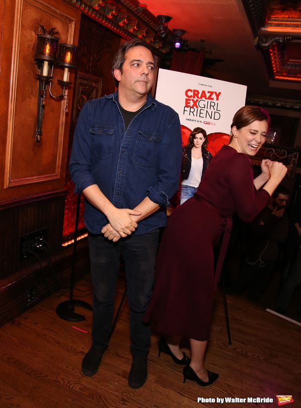 Adam Schlesinger and Rachel Bloom Photo