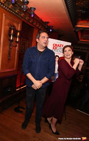 Adam Schlesinger and Rachel Bloom @ BroadwayWorld Adam Schlesinger and Rachel Bloom Photo