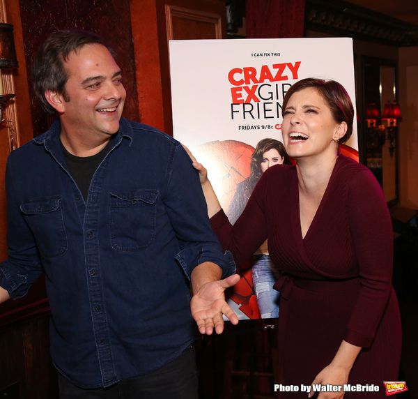 Adam Schlesinger and Rachel Bloom Photo