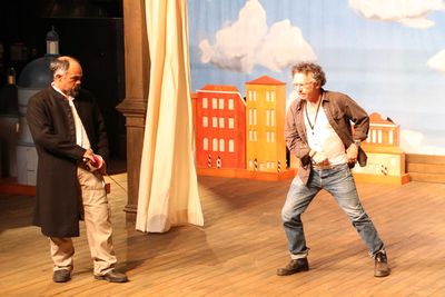 Orlando Pabotoy and Christopher Bayes Photo