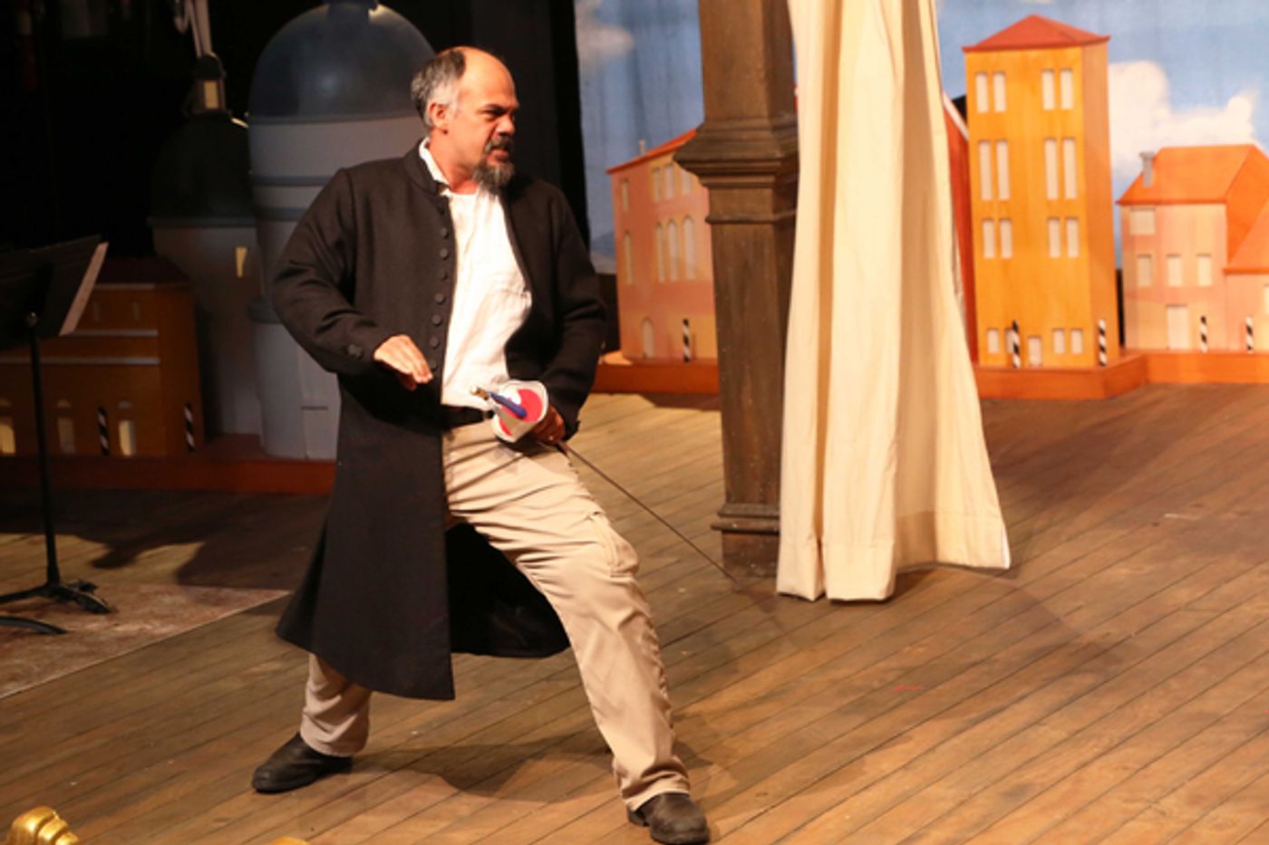 Photo Flash: New Peek at THE SERVANT OF TWO MASTERS in Rehearsal at Theatre for a New Audience  Image