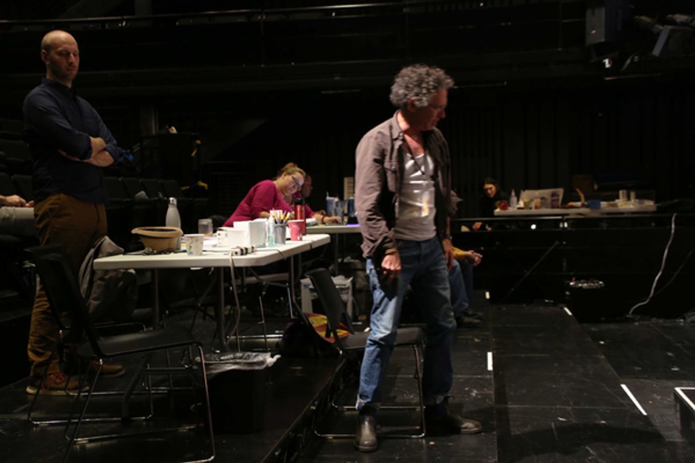 Photo Flash: New Peek at THE SERVANT OF TWO MASTERS in Rehearsal at Theatre for a New Audience  Image