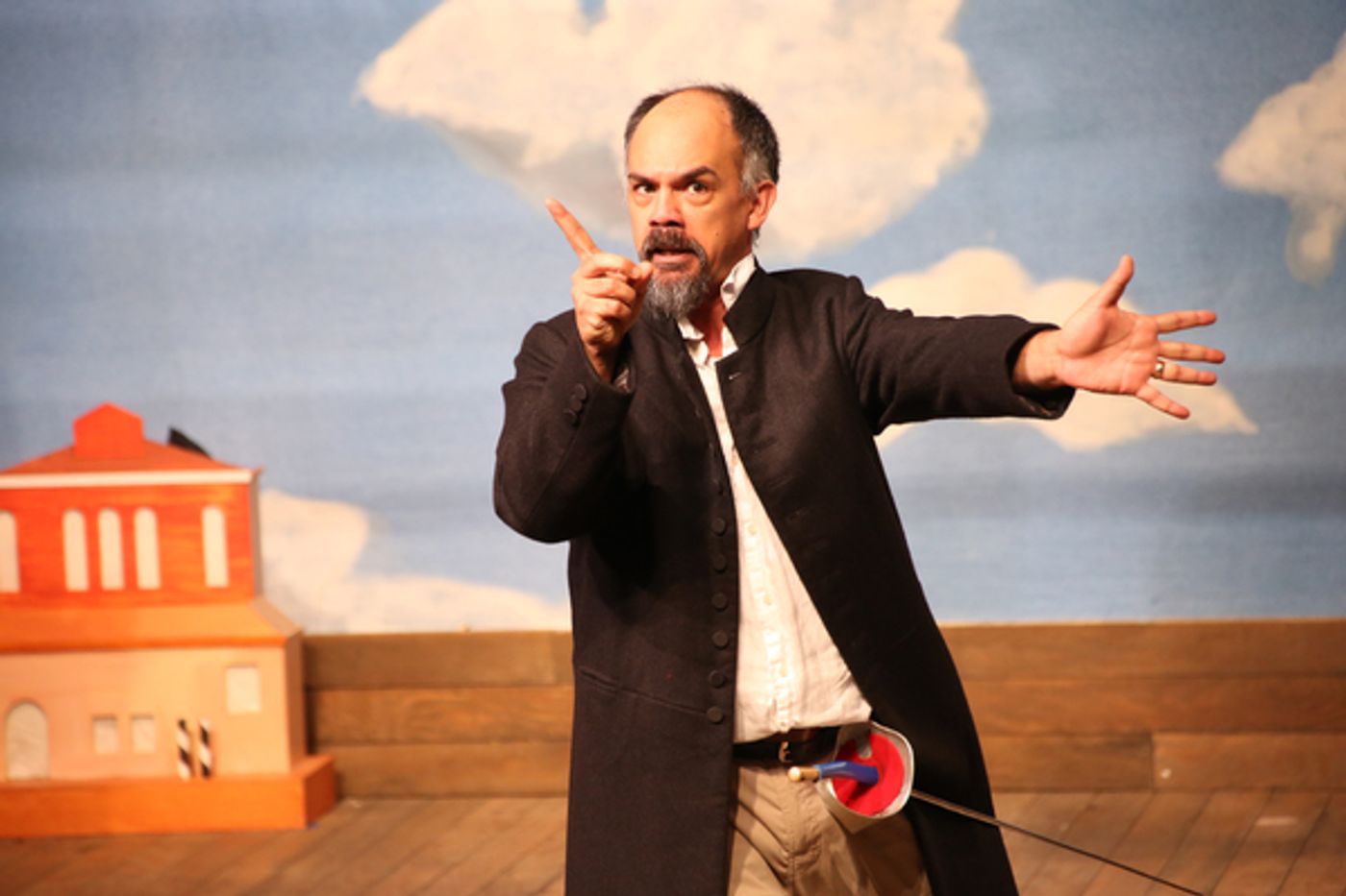 Photo Flash: New Peek at THE SERVANT OF TWO MASTERS in Rehearsal at Theatre for a New Audience  Image