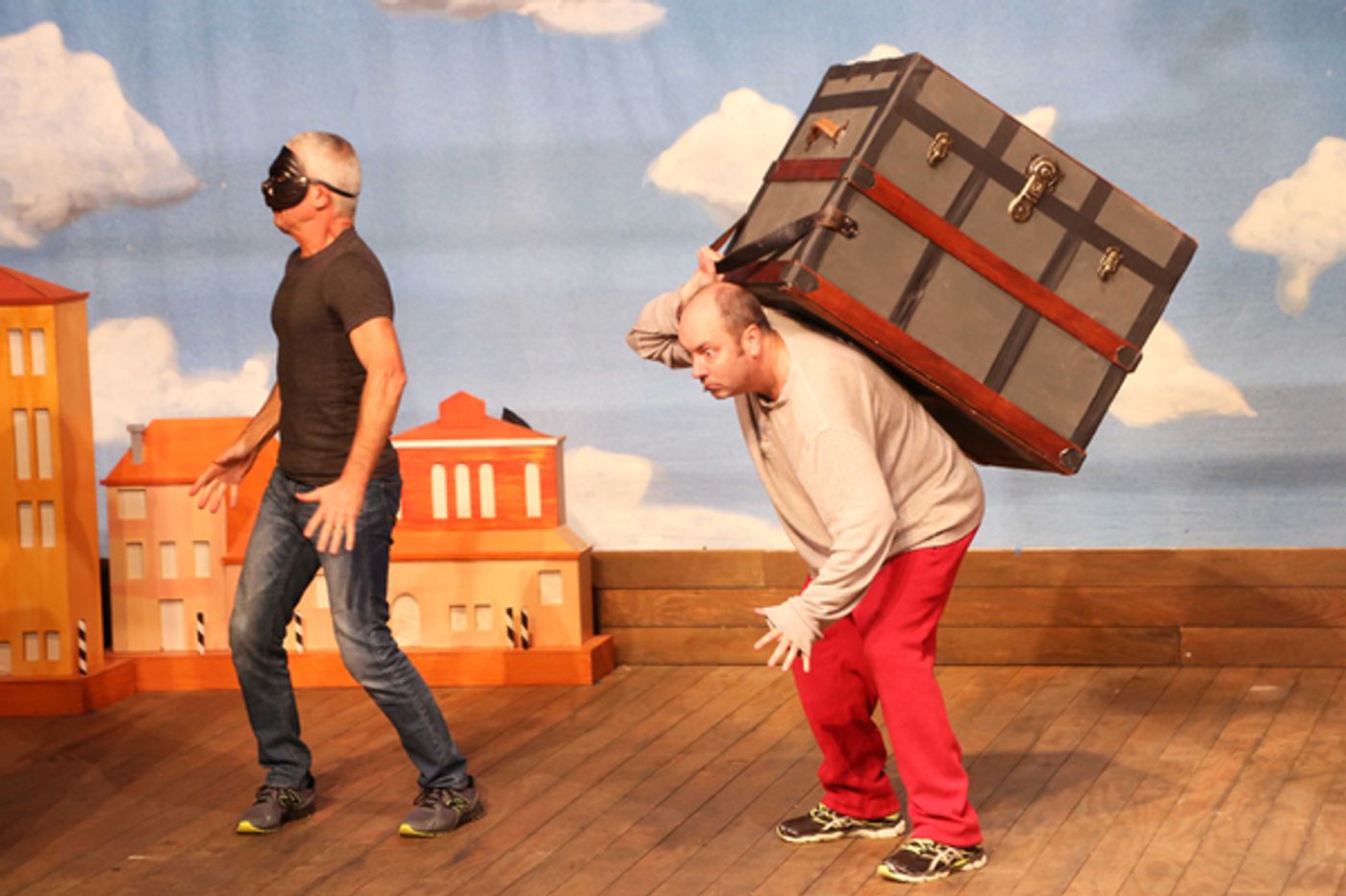 Photo Flash: New Peek at THE SERVANT OF TWO MASTERS in Rehearsal at Theatre for a New Audience  Image