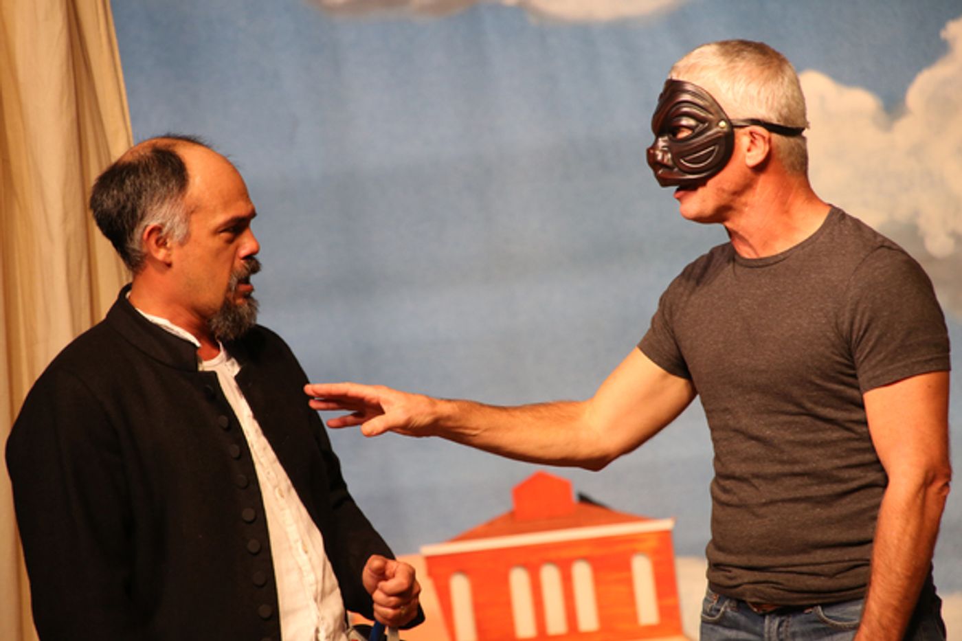 Photo Flash: New Peek at THE SERVANT OF TWO MASTERS in Rehearsal at Theatre for a New Audience  Image