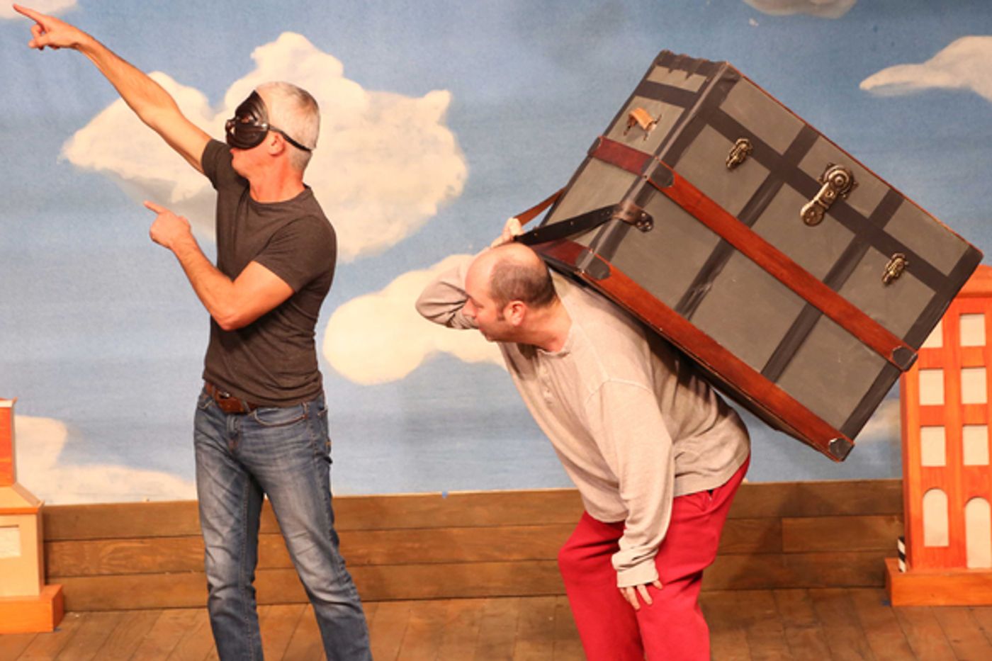 Photo Flash: New Peek at THE SERVANT OF TWO MASTERS in Rehearsal at Theatre for a New Audience  Image