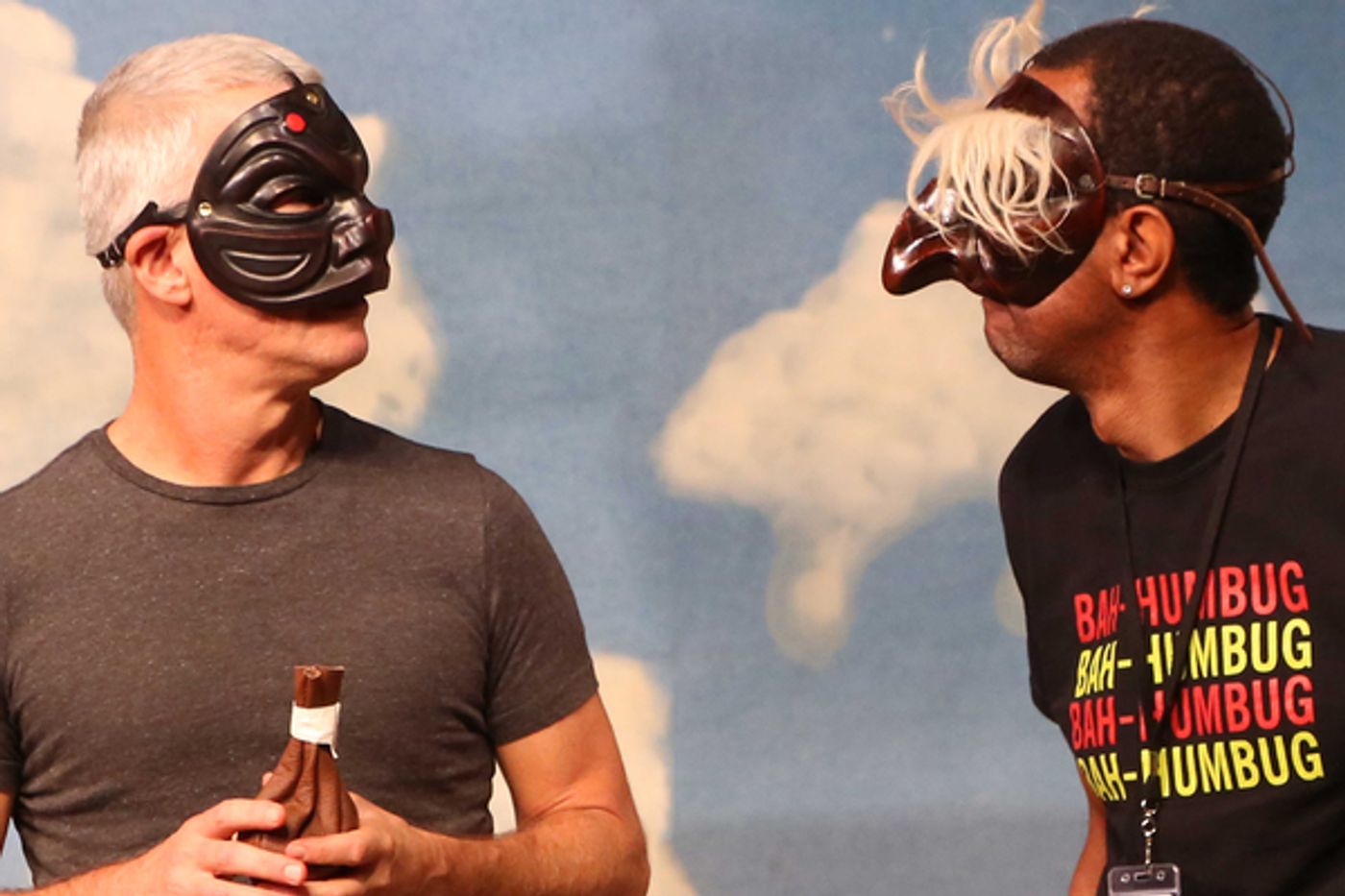 Photo Flash: New Peek at THE SERVANT OF TWO MASTERS in Rehearsal at Theatre for a New Audience  Image