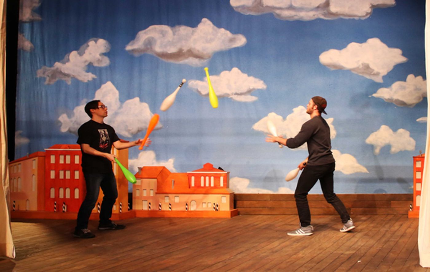Photo Flash: New Peek at THE SERVANT OF TWO MASTERS in Rehearsal at Theatre for a New Audience  Image