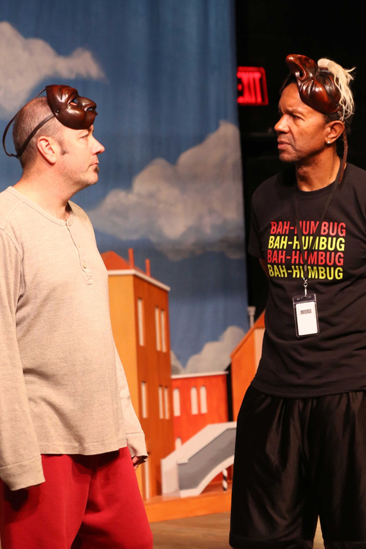 Photo Flash: New Peek at THE SERVANT OF TWO MASTERS in Rehearsal at Theatre for a New Audience  Image