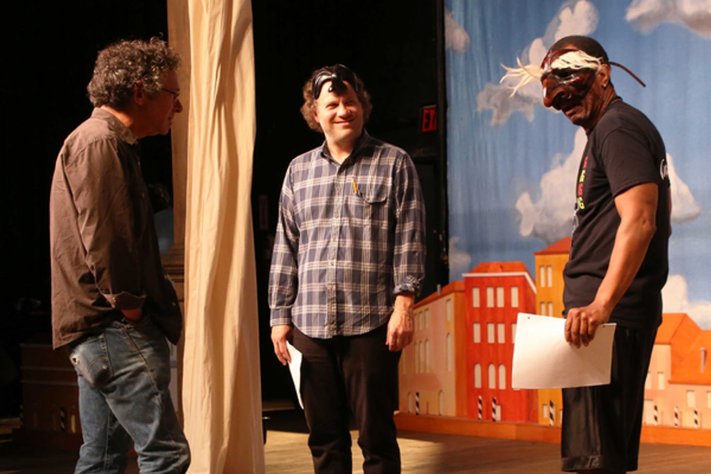Photo Flash: New Peek at THE SERVANT OF TWO MASTERS in Rehearsal at Theatre for a New Audience  Image