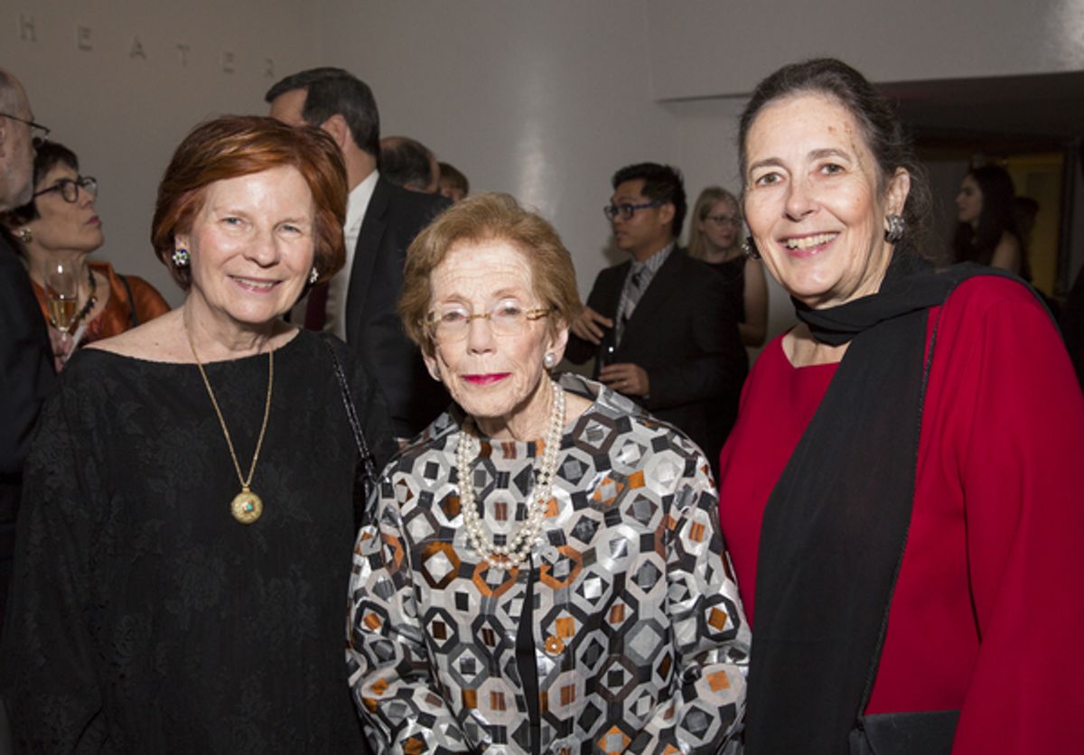 Kathleen Murtha, Mary Sharp Cronson, Annalyn Swan at 