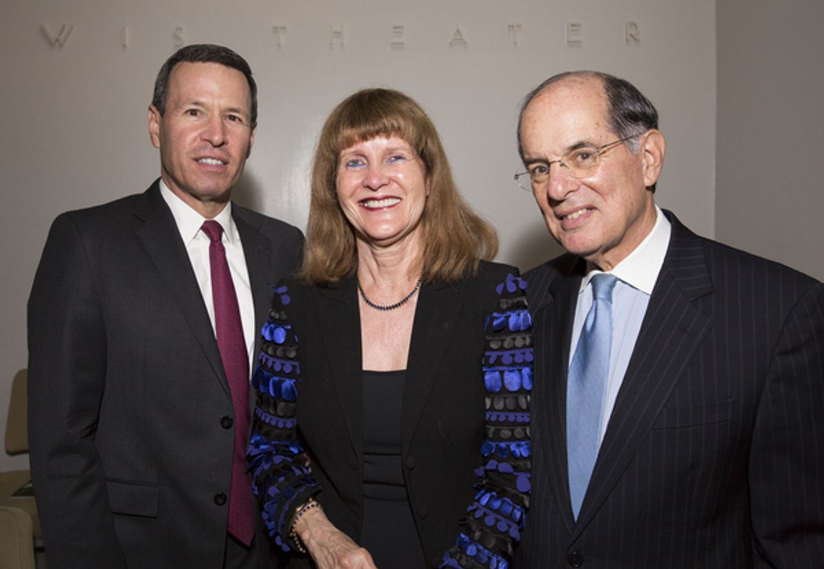 Hal Witt, Michele Pesner and Steven Pesner at 