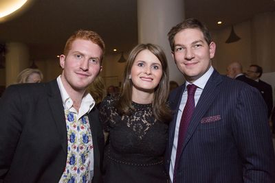 Daniel Henderson, Lucy and Phillip Dobrin Photo