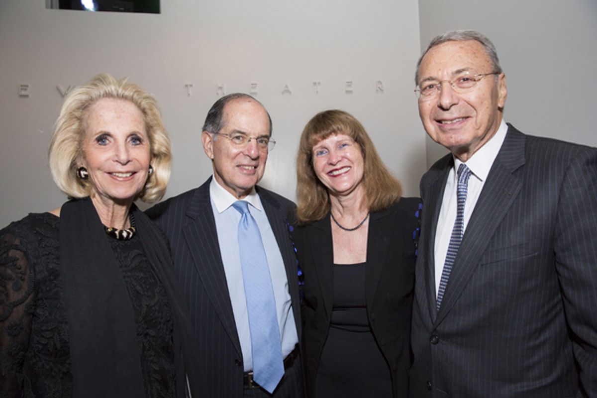 Phyllis Mack, Steven and Michele Pesner, William Mack at 