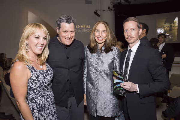 Heather Randall, Isaac Mizrahi, Stephanie French, Ethan Stiefel Photo