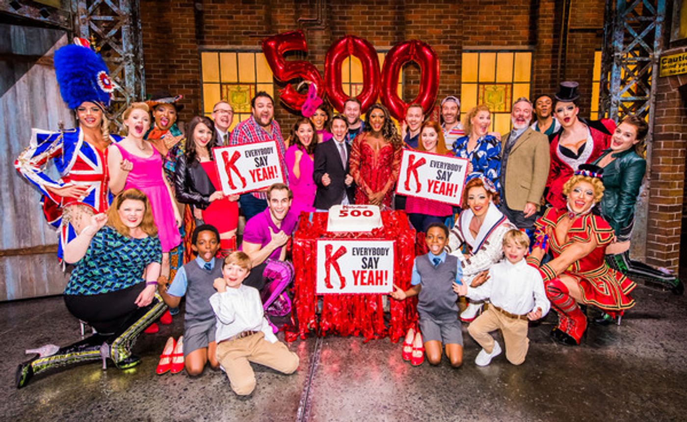 Photo Flash: Say Yeah! KINKY BOOTS Celebrates 500th Performance in the West End  Image