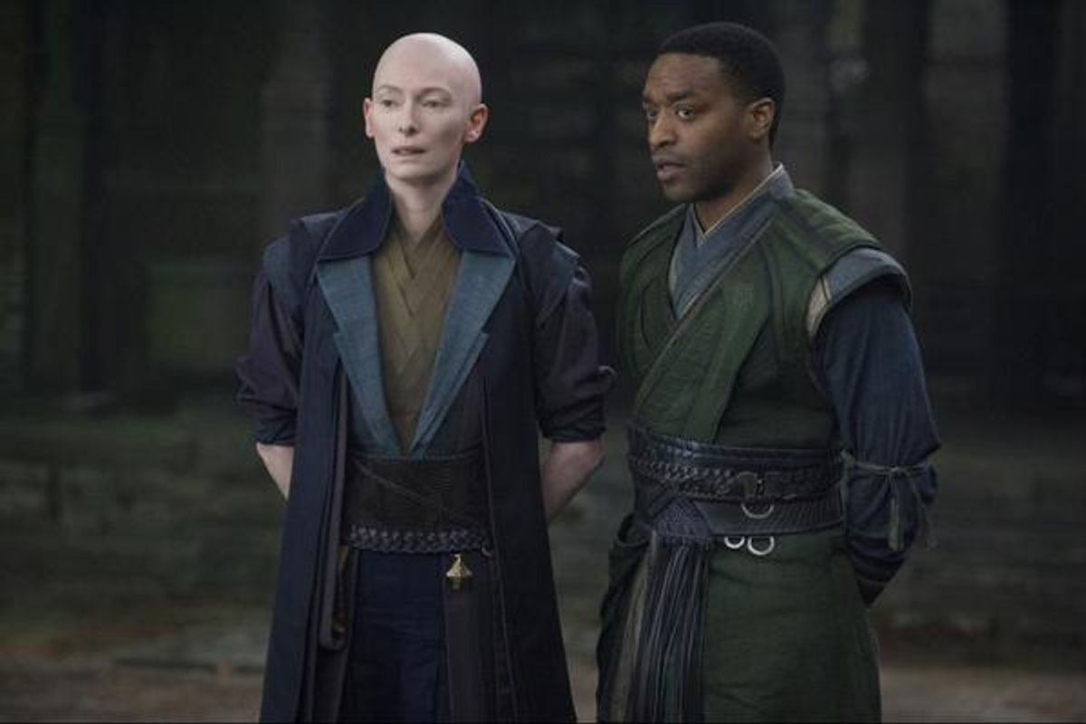 Tilda Swinton and Chiwetel Ejiofor  at 