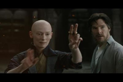 Tilda Swinton and Benedict Cumberbatch Photo