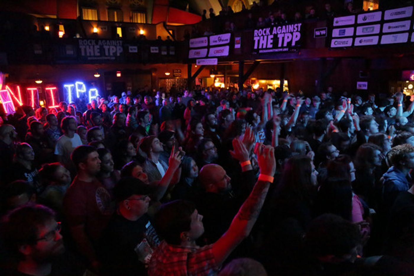 Photos and Video: Hundreds Protest TPP at Rock Against the TPP in Pittsburgh  Image