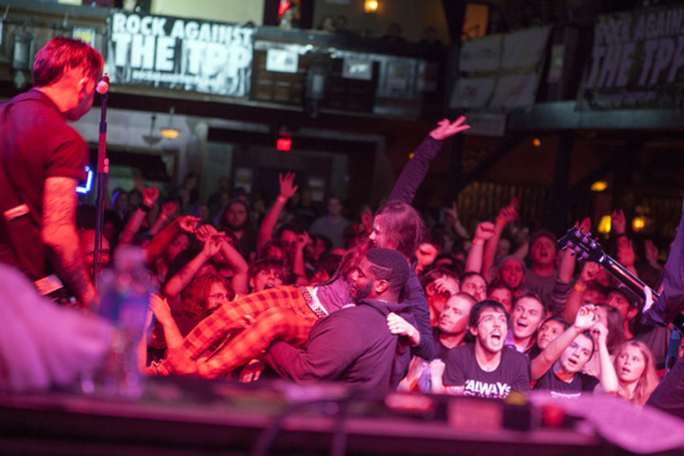 Photos and Video: Hundreds Protest TPP at Rock Against the TPP in Pittsburgh  Image