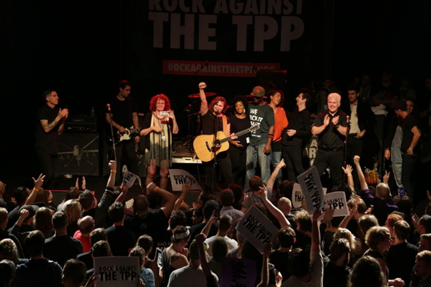 Photos and Video: Hundreds Protest TPP at Rock Against the TPP in Pittsburgh  Image