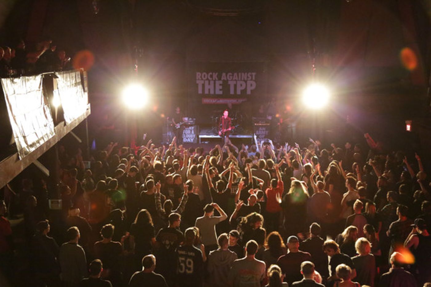 Photos and Video: Hundreds Protest TPP at Rock Against the TPP in Pittsburgh  Image