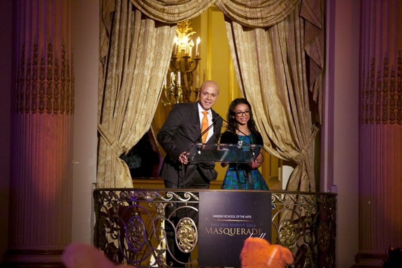 Photo Flash: Michael Feinstein Honored at Harlem School of the Arts' 2016 Masquerade Gala  Image