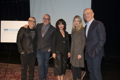 Michael Halberstam, Eric Rosen, Lisa Portes, Aimee Hayes and Charles Newell Photo