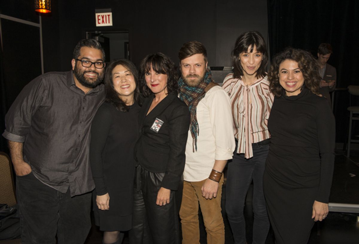 Nathan Singh, Sun Hee Lee, Lisa Portes, Mikhail Fiksel, Charin Alvarez and Sandra Delgado at 