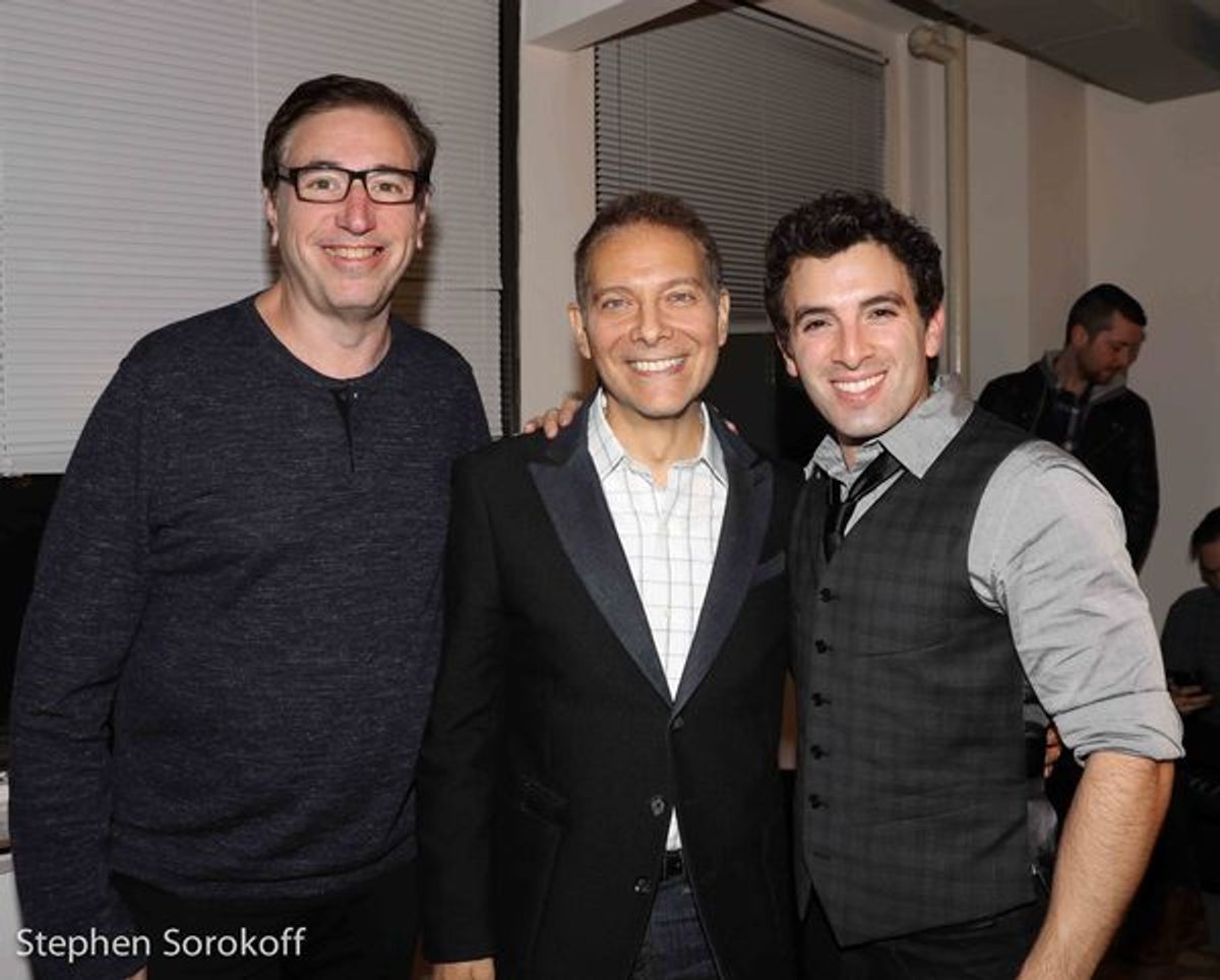 Rich Aronstein, Michael Feinstein, Jarrod Spector at 