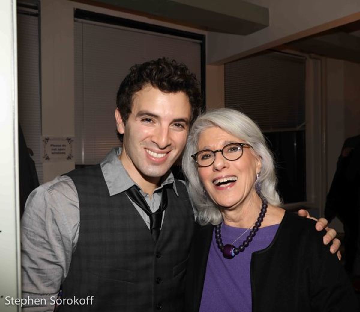 Jarrod Spector & Jamie deRoy at 