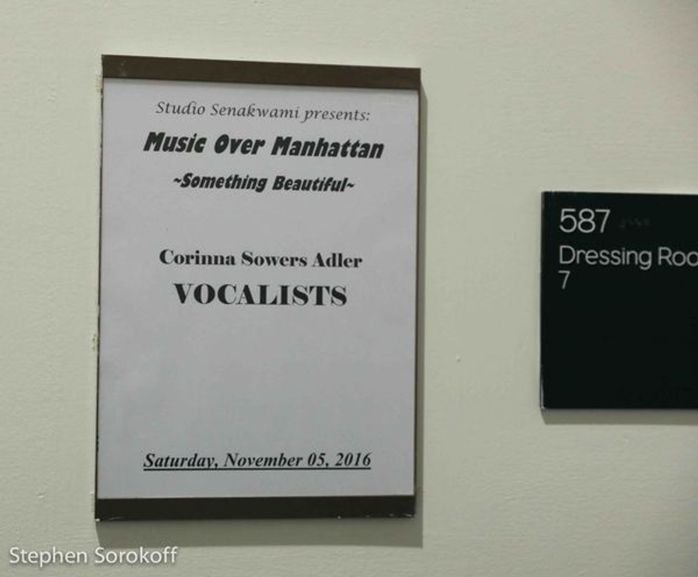 Photo Coverage: Corinna Sowers Adler brings Music Over Manhattan To The Appel Room  Image