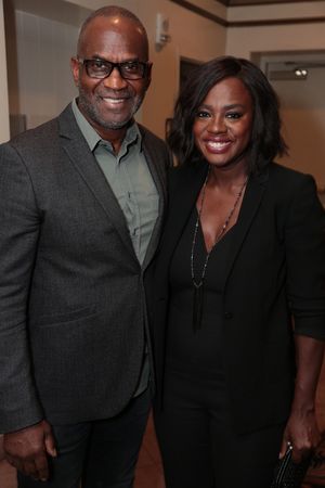 Julius Tennon and Viola Davis @ BroadwayWorld Julius Tennon and Viola Davis Photo