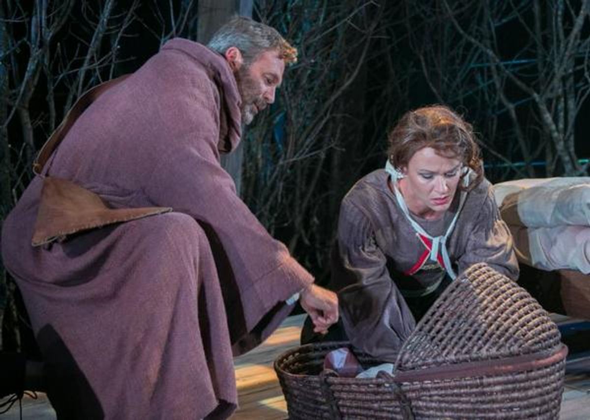 Nick Gregory and Chloe Dirksen at 