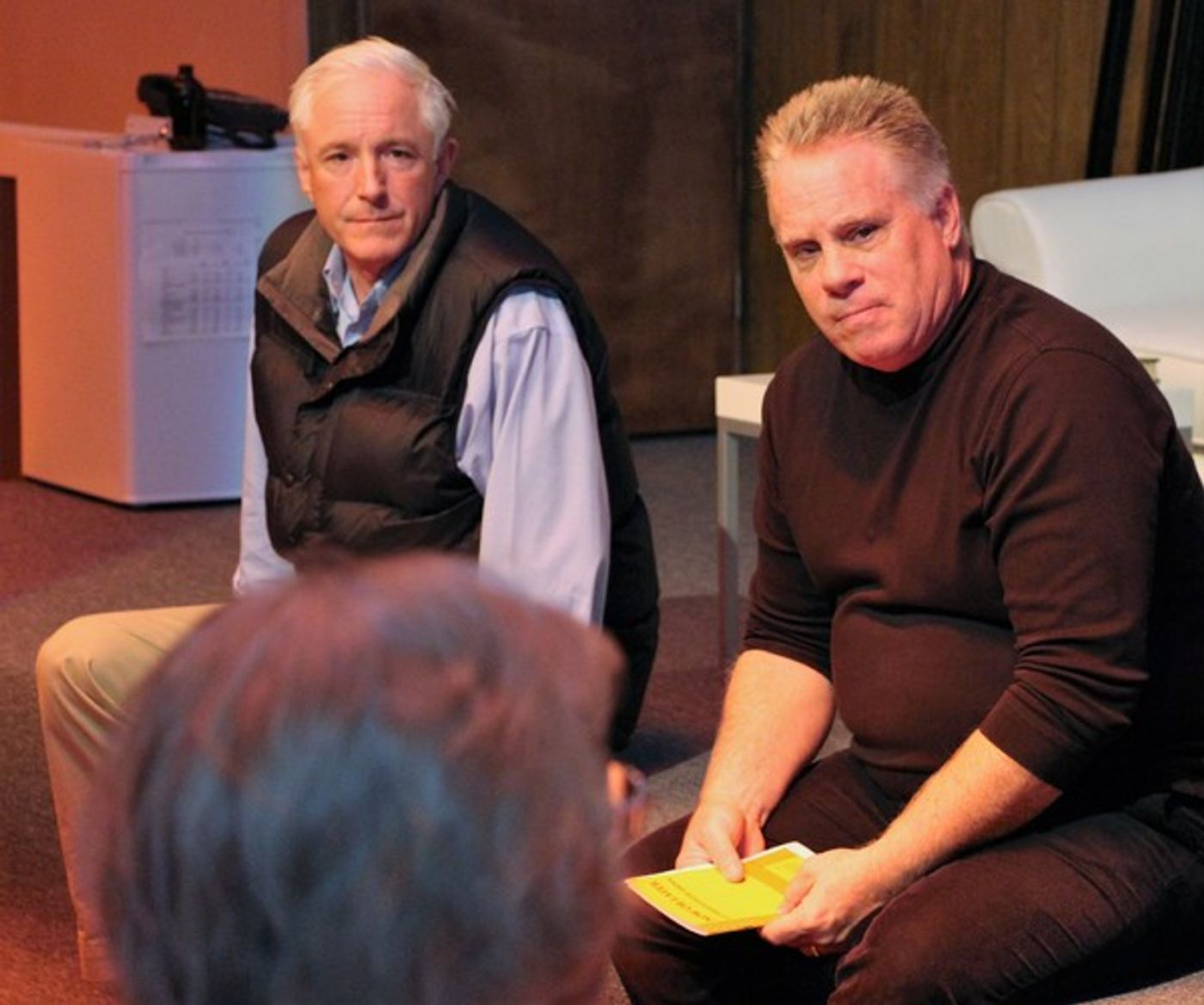 Photo Flash: Former Bridgeport Mayor Visits Square One Theatre's NOW OR LATER Photo Flash: Former Bridgeport Mayor Visits Square One Theatre's NOW OR LATER Image