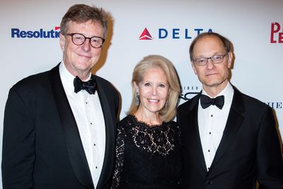 Brian Hargrove, Daryl Roth, David Hyde Pierce Photo