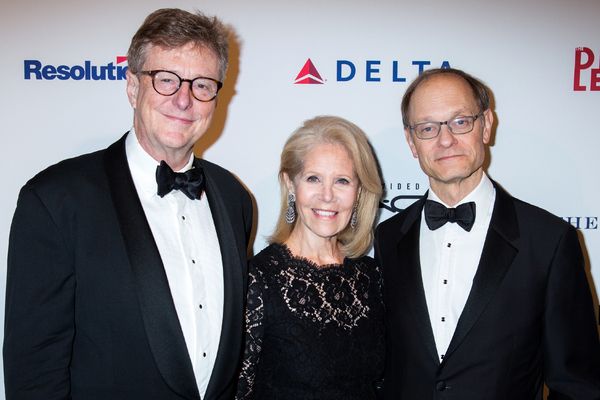 Brian Hargrove, Daryl Roth, David Hyde Pierce Photo