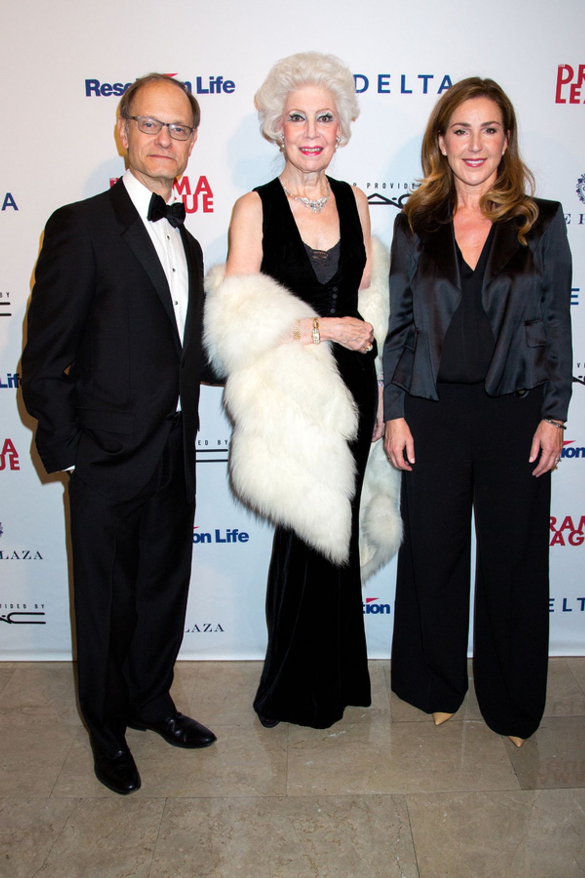 David Hyde Pierce, Jano Herbosch, Peri Gilpin at 
