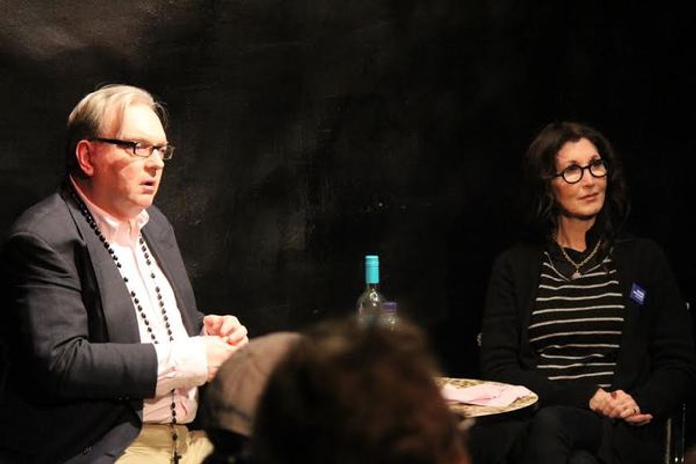 Photo Flash: James Grissom and Joana Gleason at The Drama Book Shop  Image