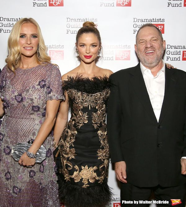 Keren Craig, Georgina Chapman and Harvey Weinstein Photo
