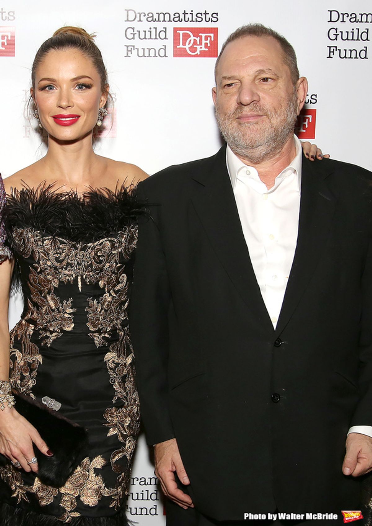 Georgina Chapman and Harvey Weinstein at 