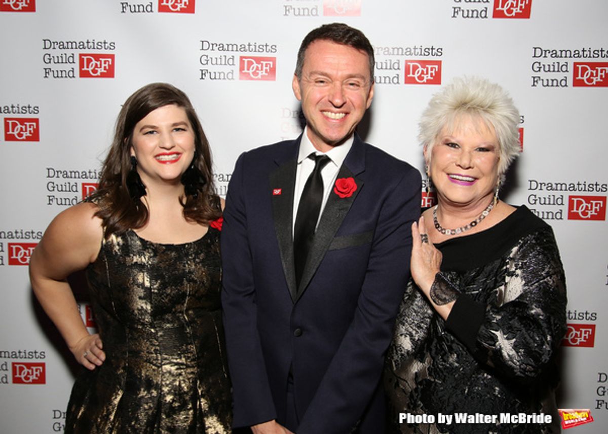 Rachel Routh, Andrew Lippa and Roe Green at 