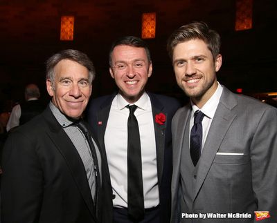 Stephen Schwartz, Andrew Lippa and Aaron Tveit  Photo