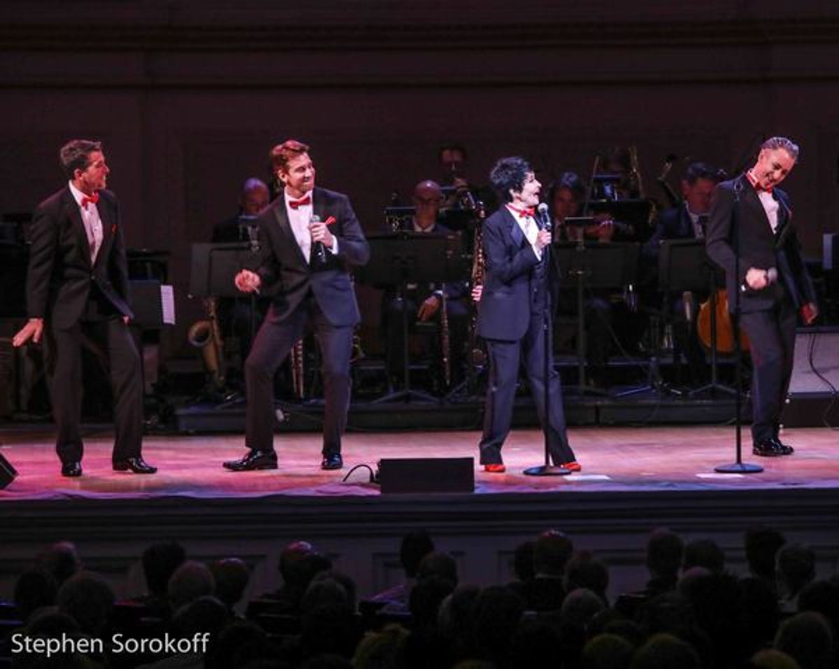 Andy Karl, Chita Rivera, Alan Cumming at 