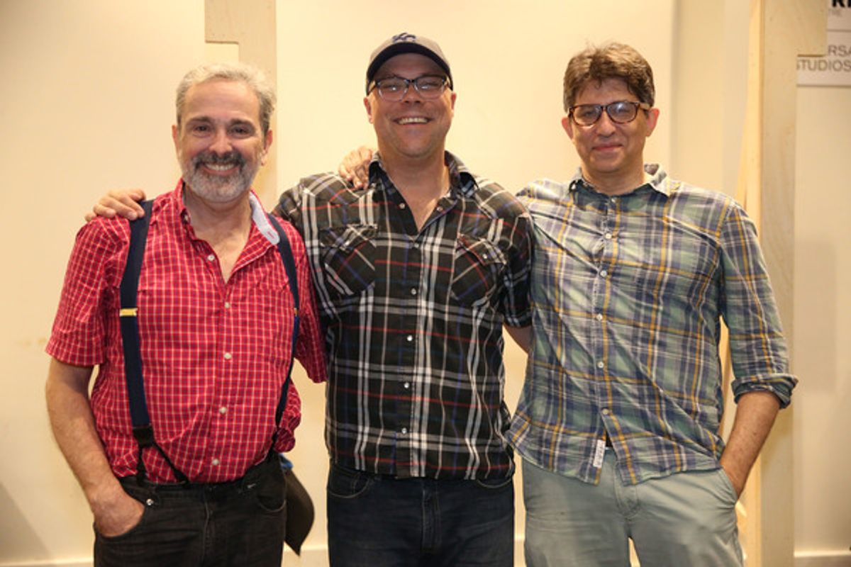 Craig Lucas, Nathan Tysen and Daniel Messe at 