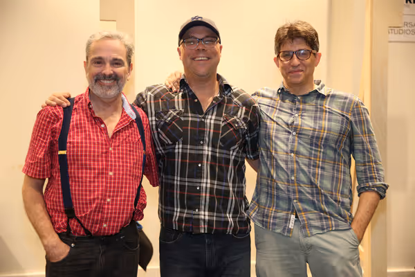 Craig Lucas, Nathan Tysen and Daniel Messe Photo